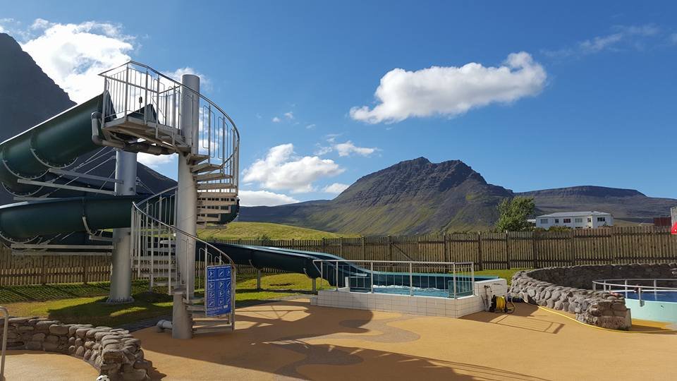 Swimming pool — Westfjords, Iceland